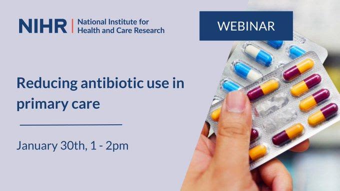 Reducing antibiotic use in primary care webinar