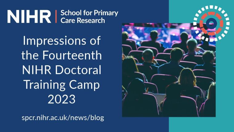 Impressions of the Fourteenth NIHR Doctoral Training Camp 2023