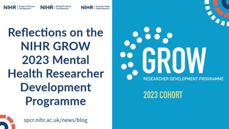 NIHR GROW 2023 Mental Health Researcher Development Programme