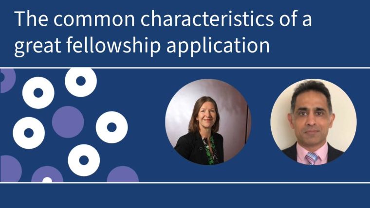 The common characteristics of a great Fellowship application blog post