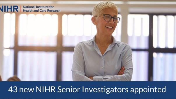 Congratulations to the new NIHR Senior Investigators 2024